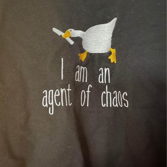 “Agent of Chaos” Sweatshirt, Medium - Picture 2 of 7
